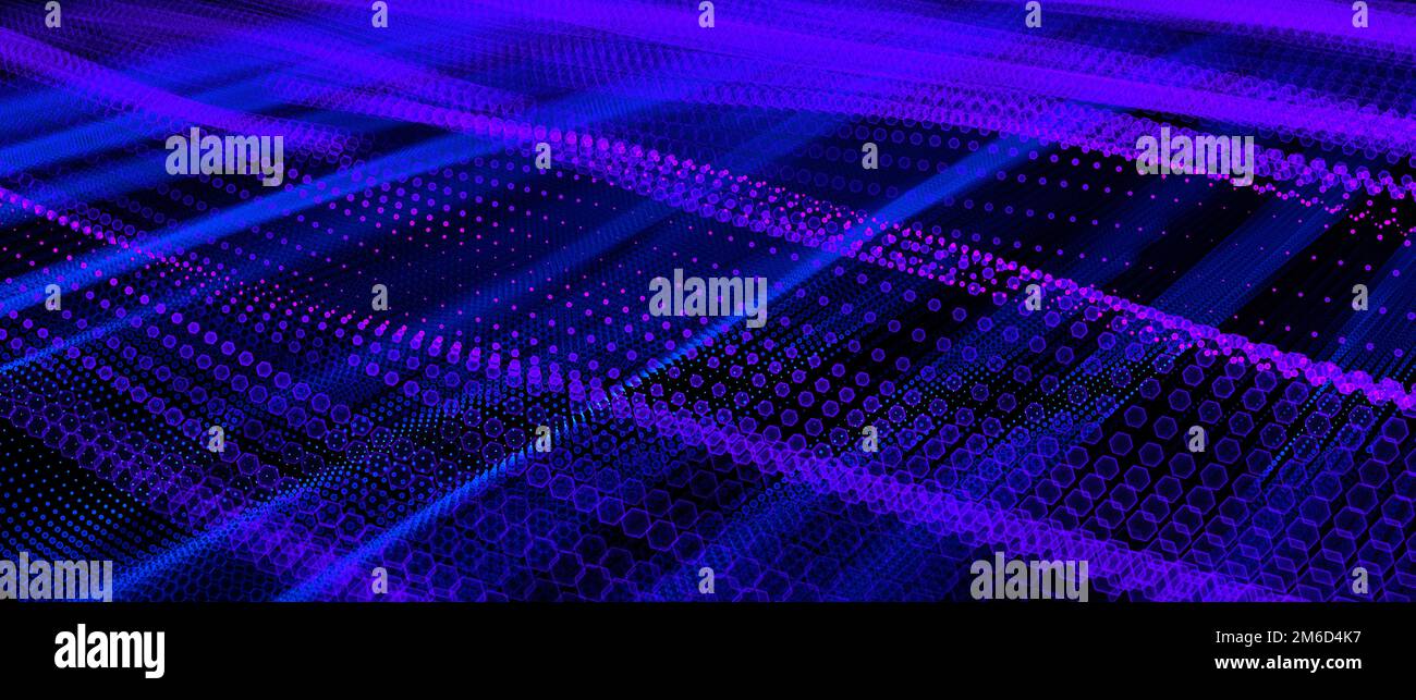 Abstract big data futuristic light wallpaper background design. Science ...