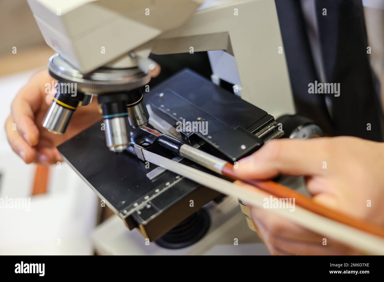 Markneukirchen, Germany. 20th Dec, 2022. Hannes Vereecke, head of the