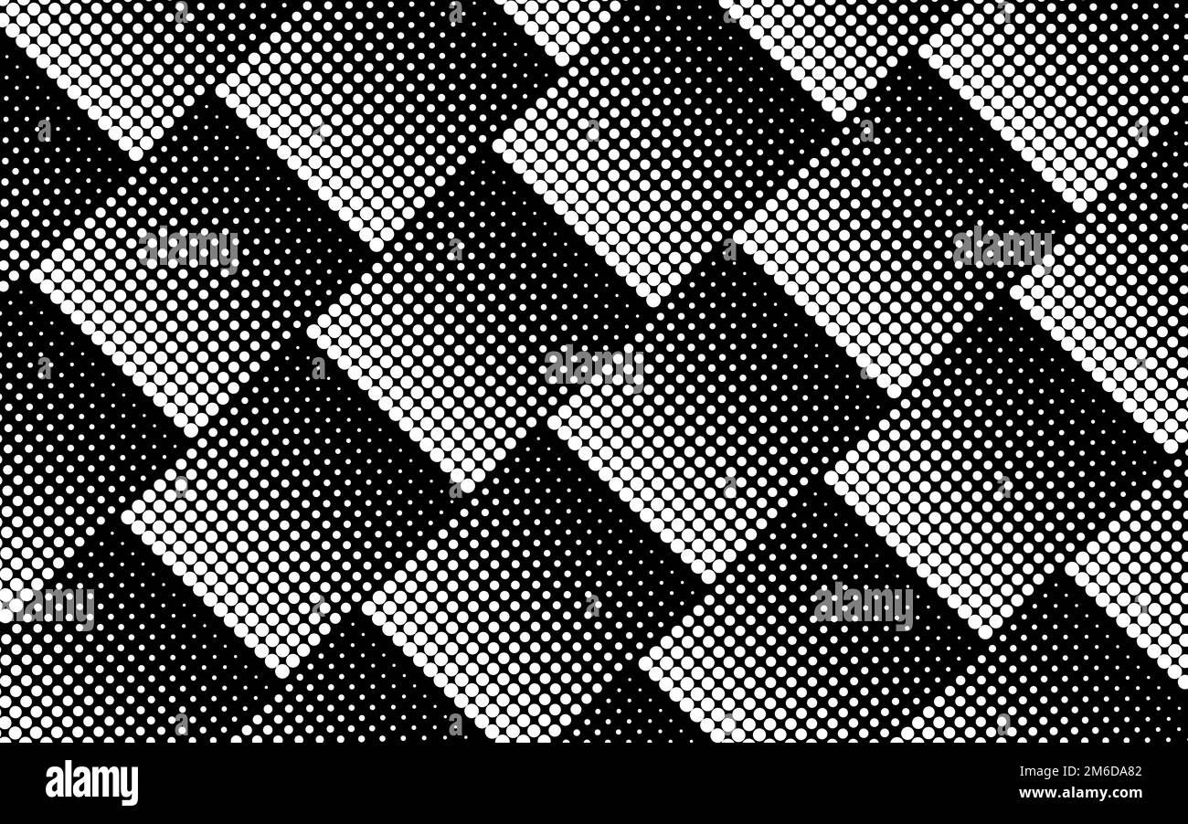 Black and white halftone background vector Stock Vector Image & Art - Alamy