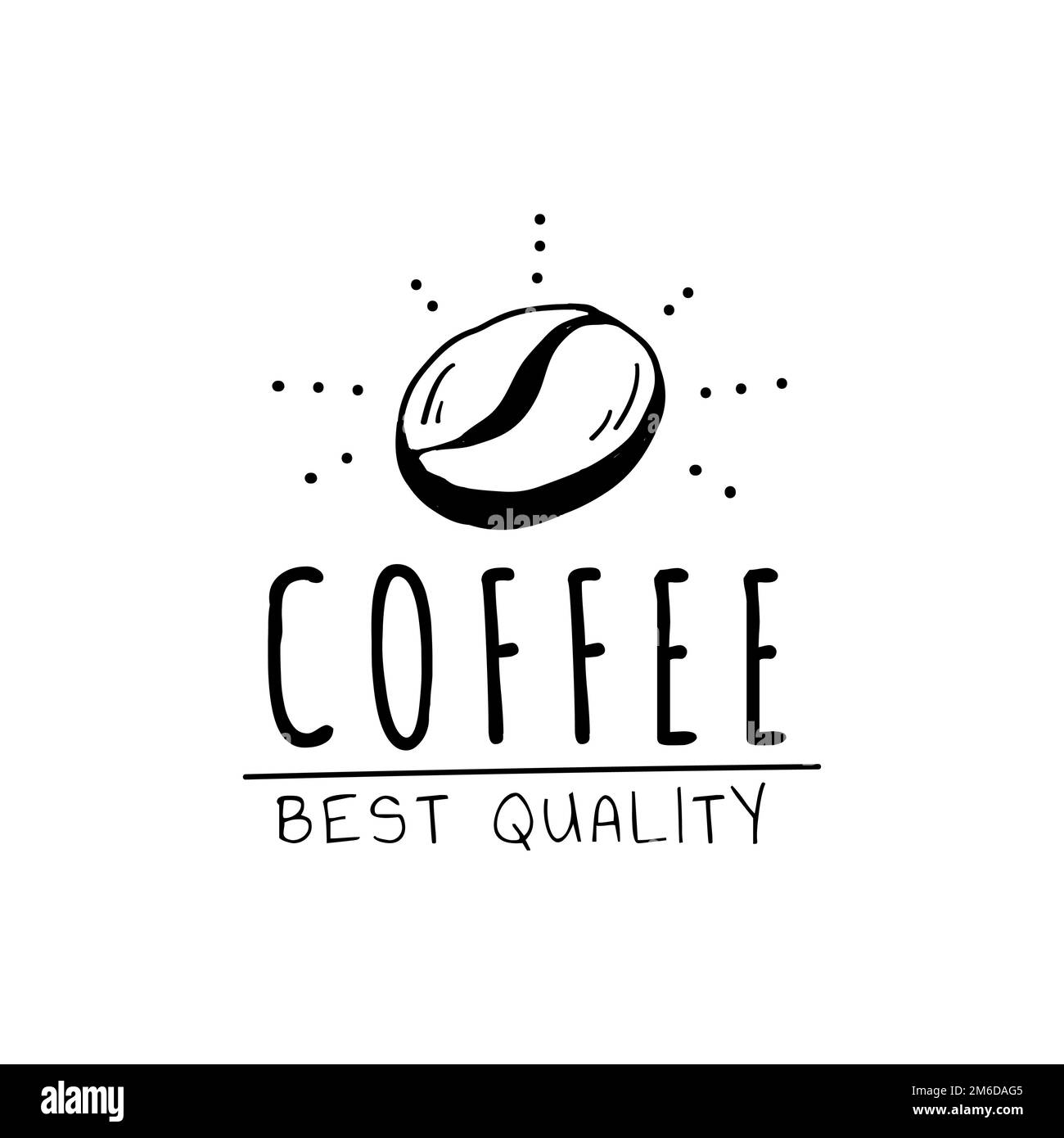 Coffee best quality logo vector Stock Vector Image & Art Alamy