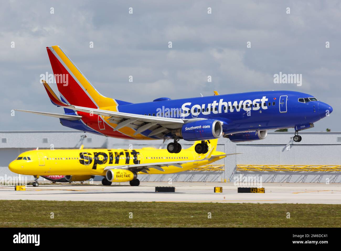 Southwest Airlines Boeing 737700 airplane Fort Lauderdale airport