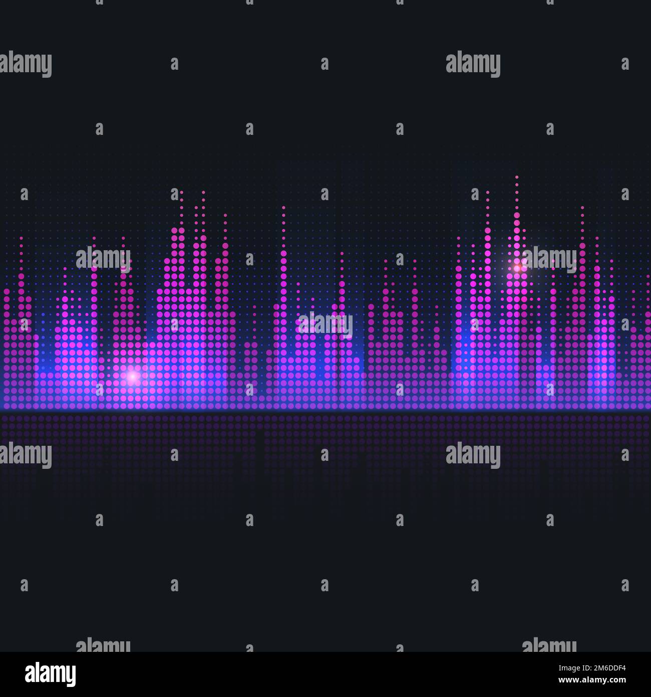 Colorful sound wave equalizer vector design Stock Vector Image & Art
