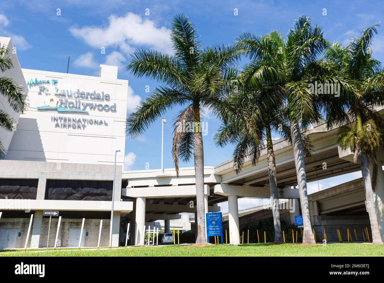 Fort Lauderdale Hollywood International Airport FLL Logo Stock Photo