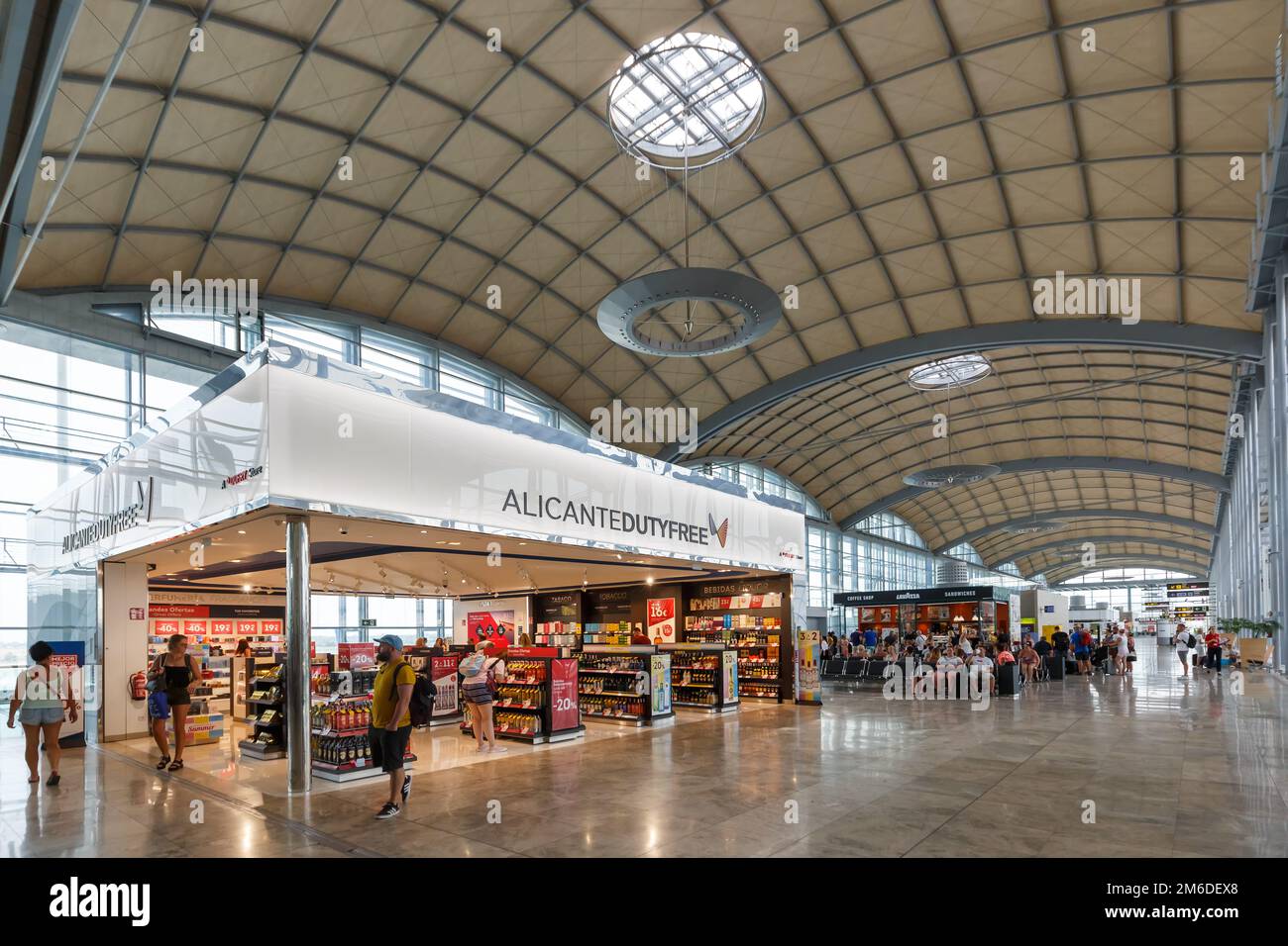 Alicante Airport Aeropuerto Terminal Stock Photo - Alamy