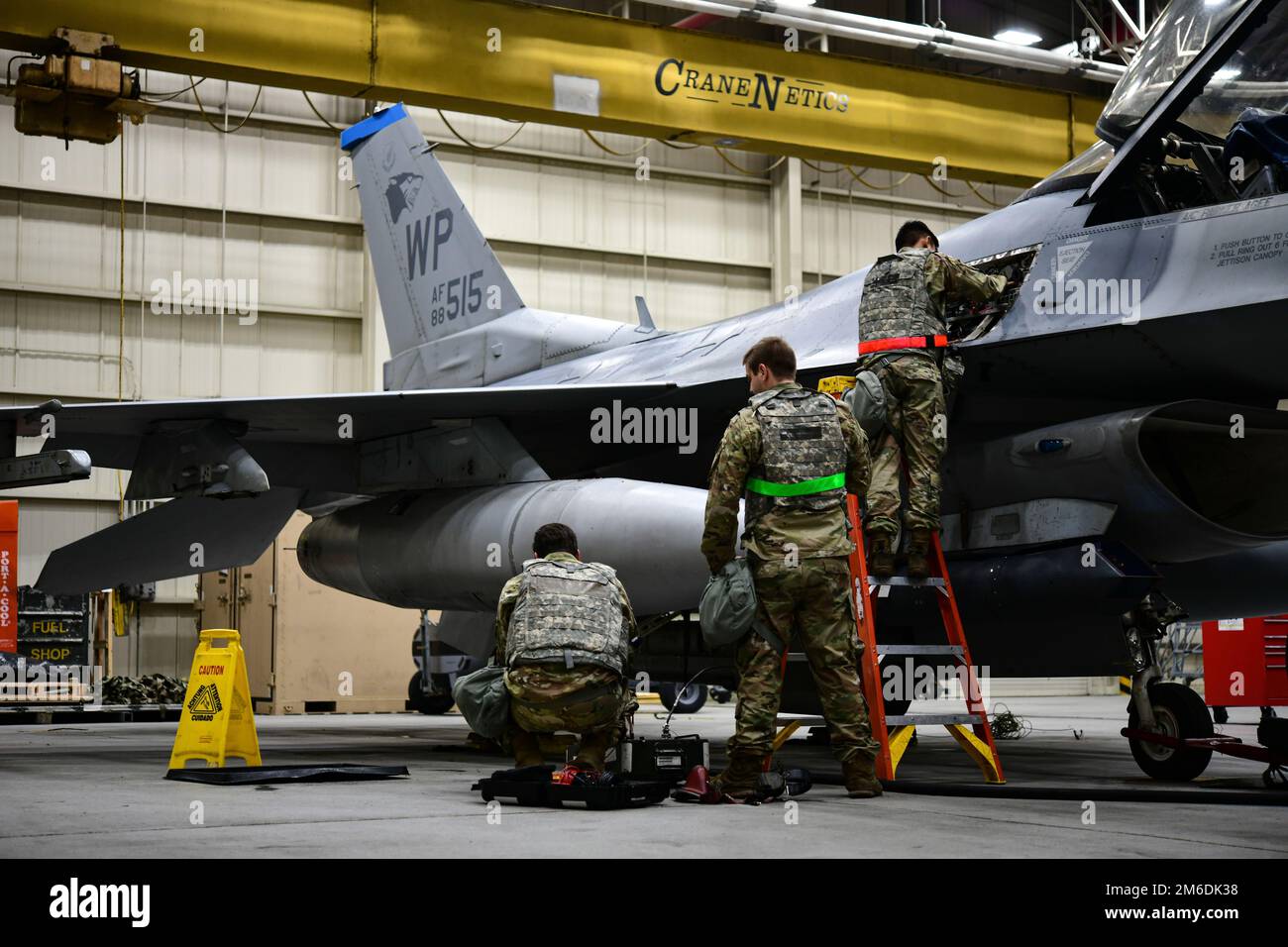Staff Sgt. Anthony Lucarelli, Senior Airman Alexander Ritterback, and