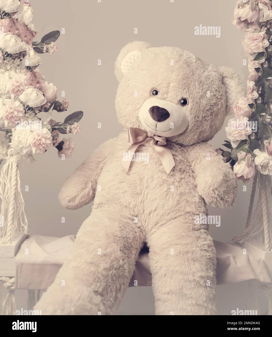 The cute teddybear Stock Photo