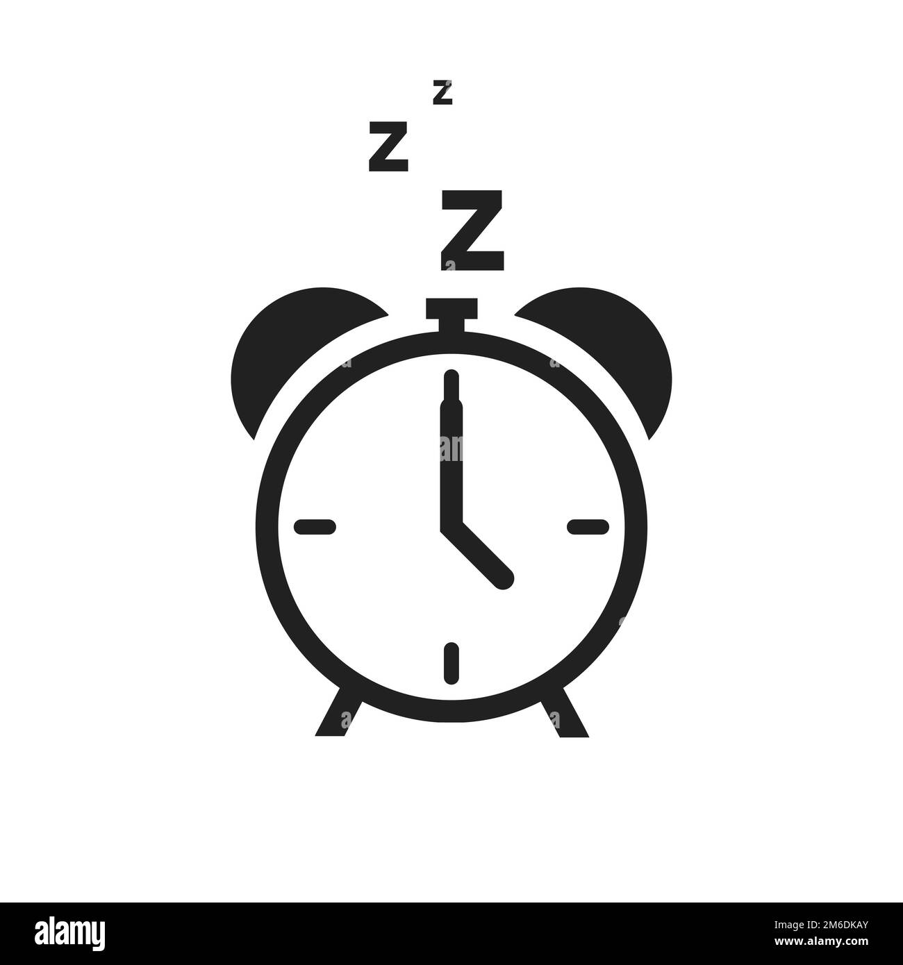 Yellow Ringing Alarm Clock Icon Isolated On White Background Wake Up Time  Desk Clock Vector Illustration In Flat Style Element For Your Design Stock  Illustration - Download Image Now - iStock
