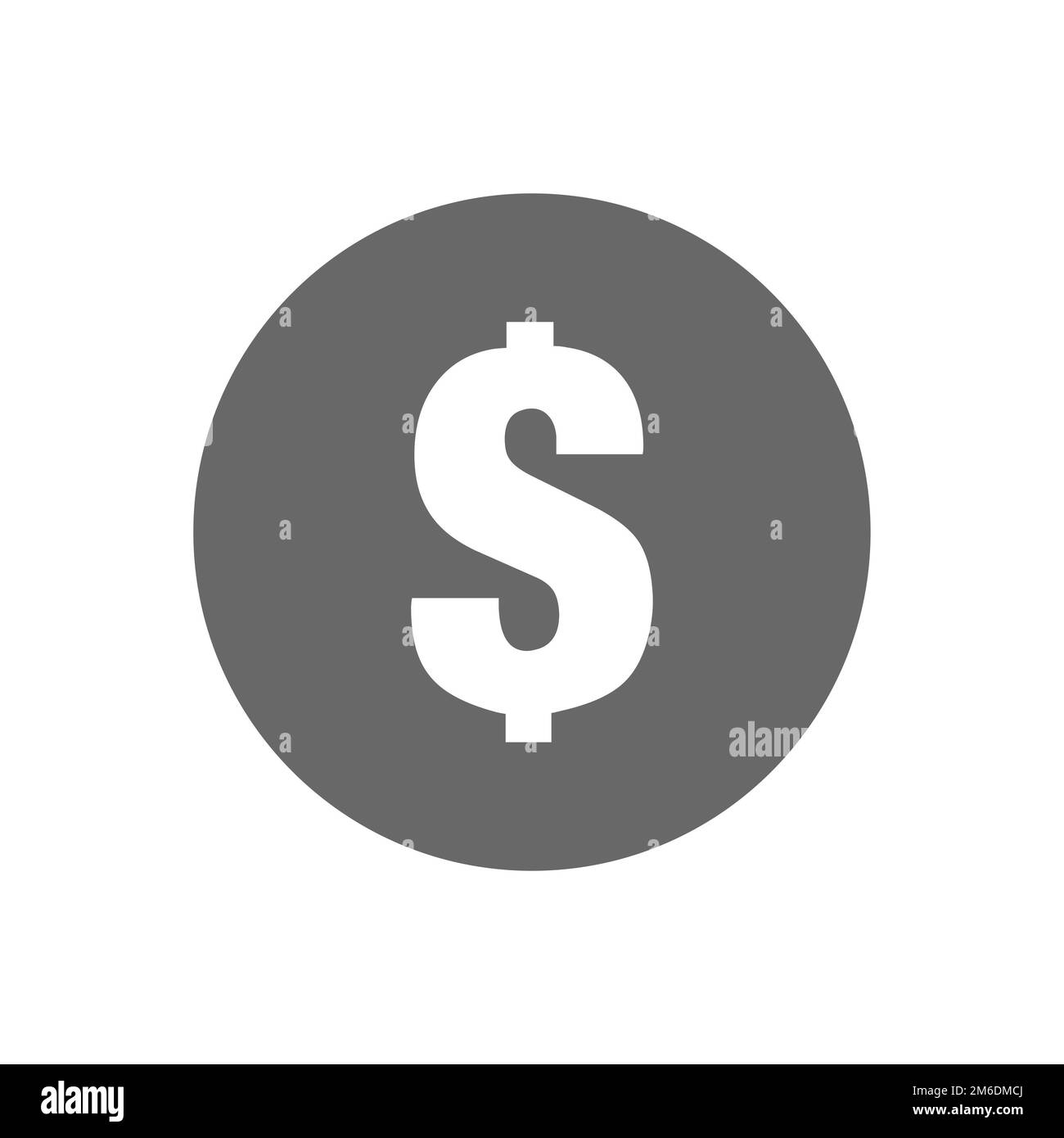 Vector icon of dollar monet. Simple lines. Symbol of Cash. Money sign. Pay icon. Payment. Flat design. EPS 10. Stock Photo