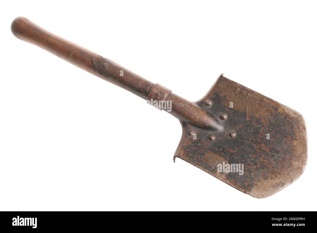 Army shovel. Russia. Eastern Europe. Stock Photo