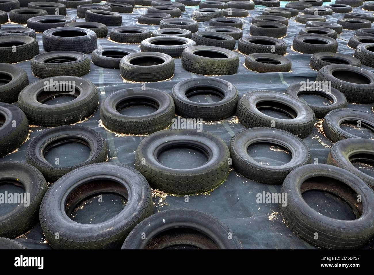 Car tires Stock Photo