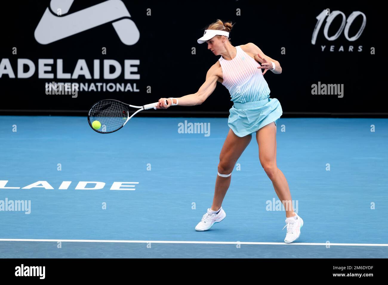 Adelaide Australia 4 January 2023 Liudmila Samsonova Plays A 