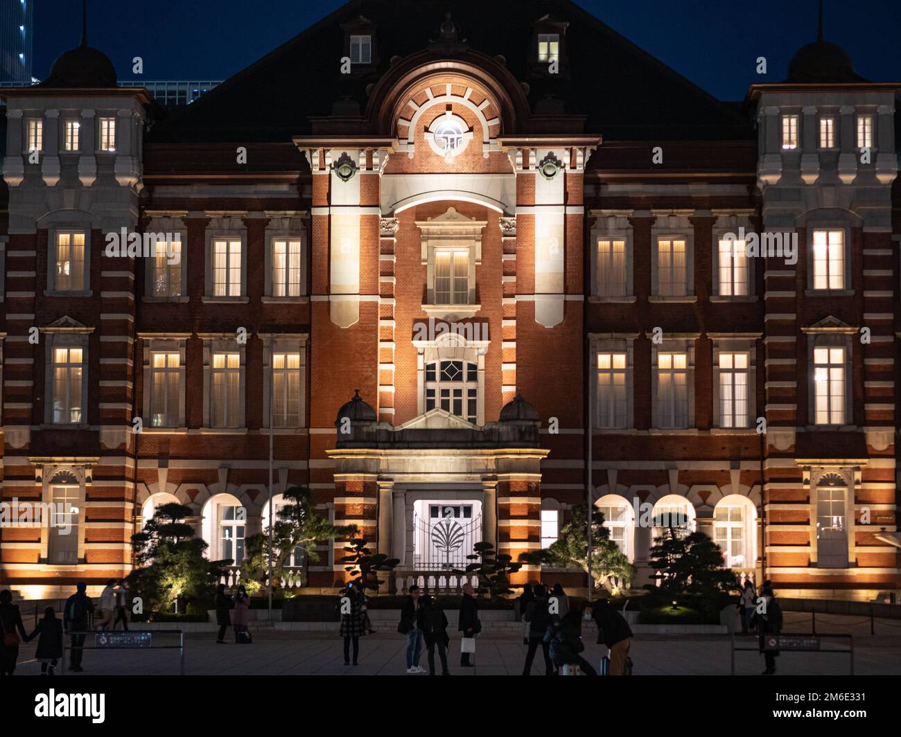 Tokyo, Japan 1 2 20 The front of Tokyo station's famous brick
