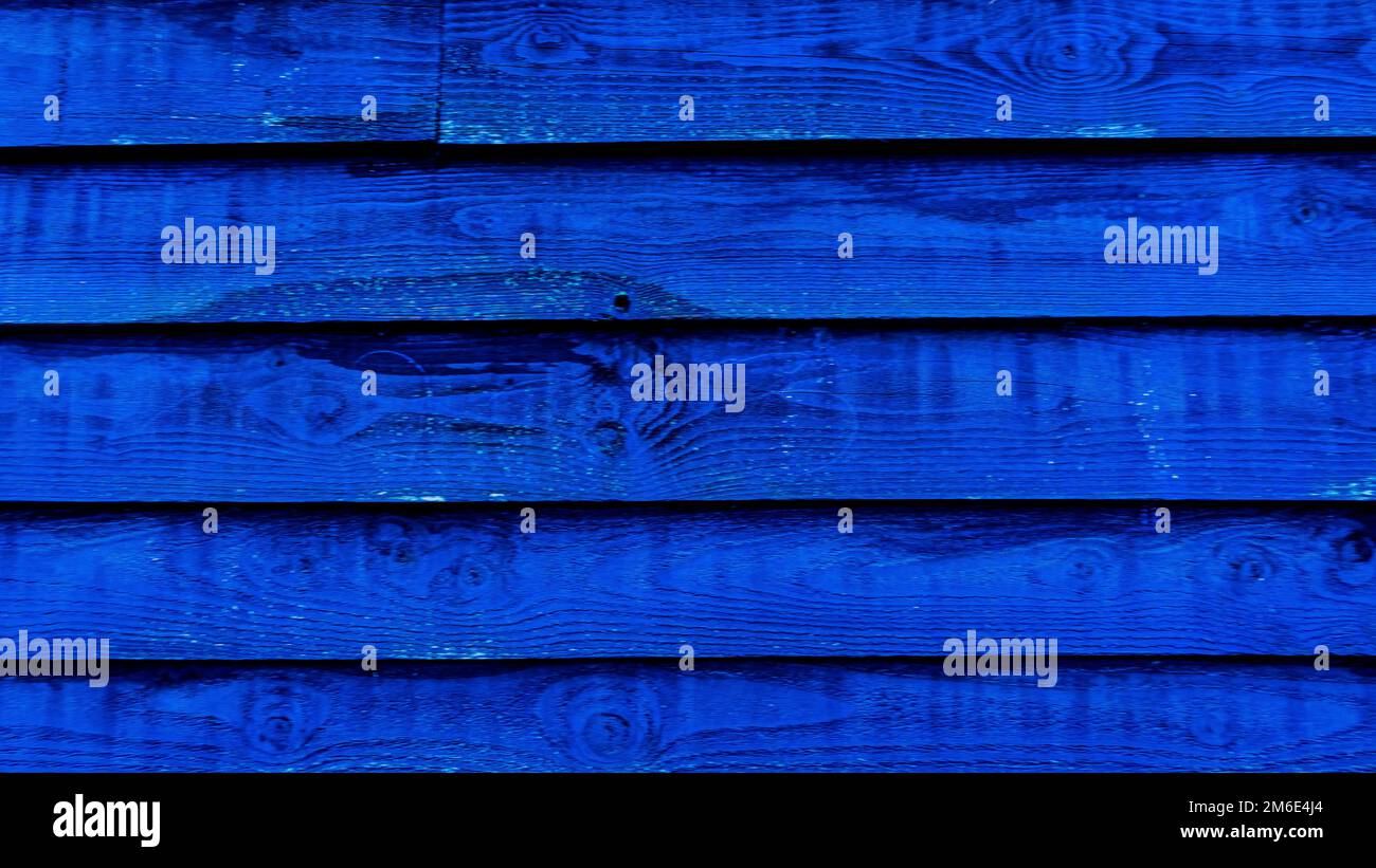 Colorful wood backgrounds in with high contrast dark blue Stock Photo