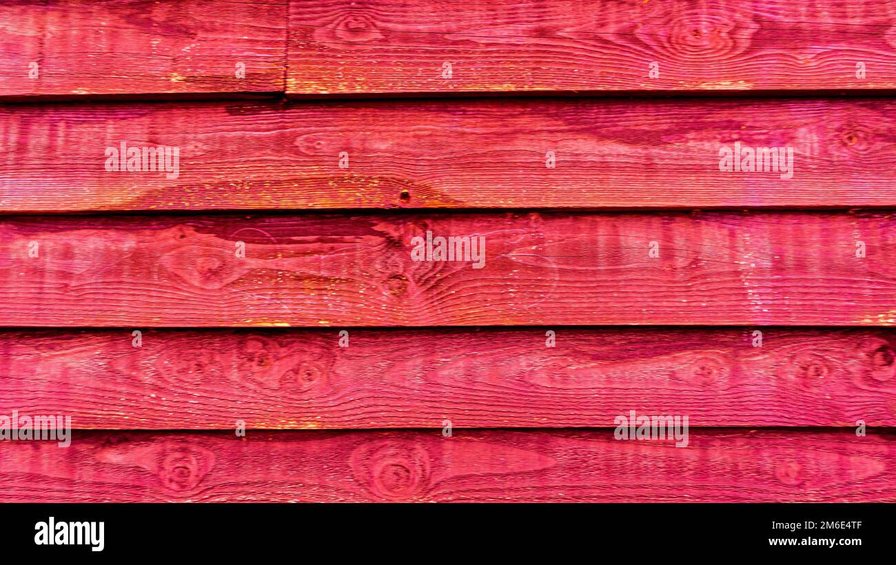 Colorful wood backgrounds in with high contrast - dark salmon Stock Photo