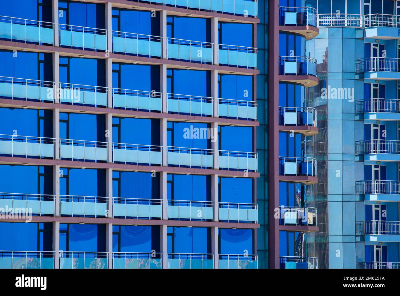 New residential building in a modern urban environment Stock Photo - Alamy