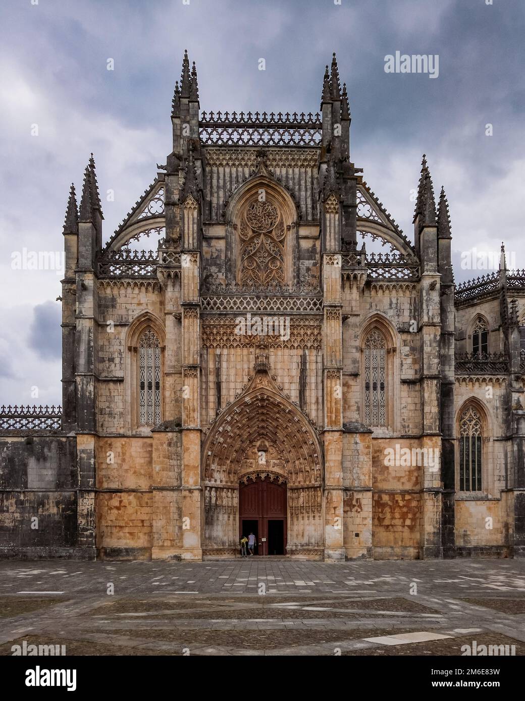 Batalha, Portugal - Mosteiro de Santa Maria da VitÃ³ria Stock Photo