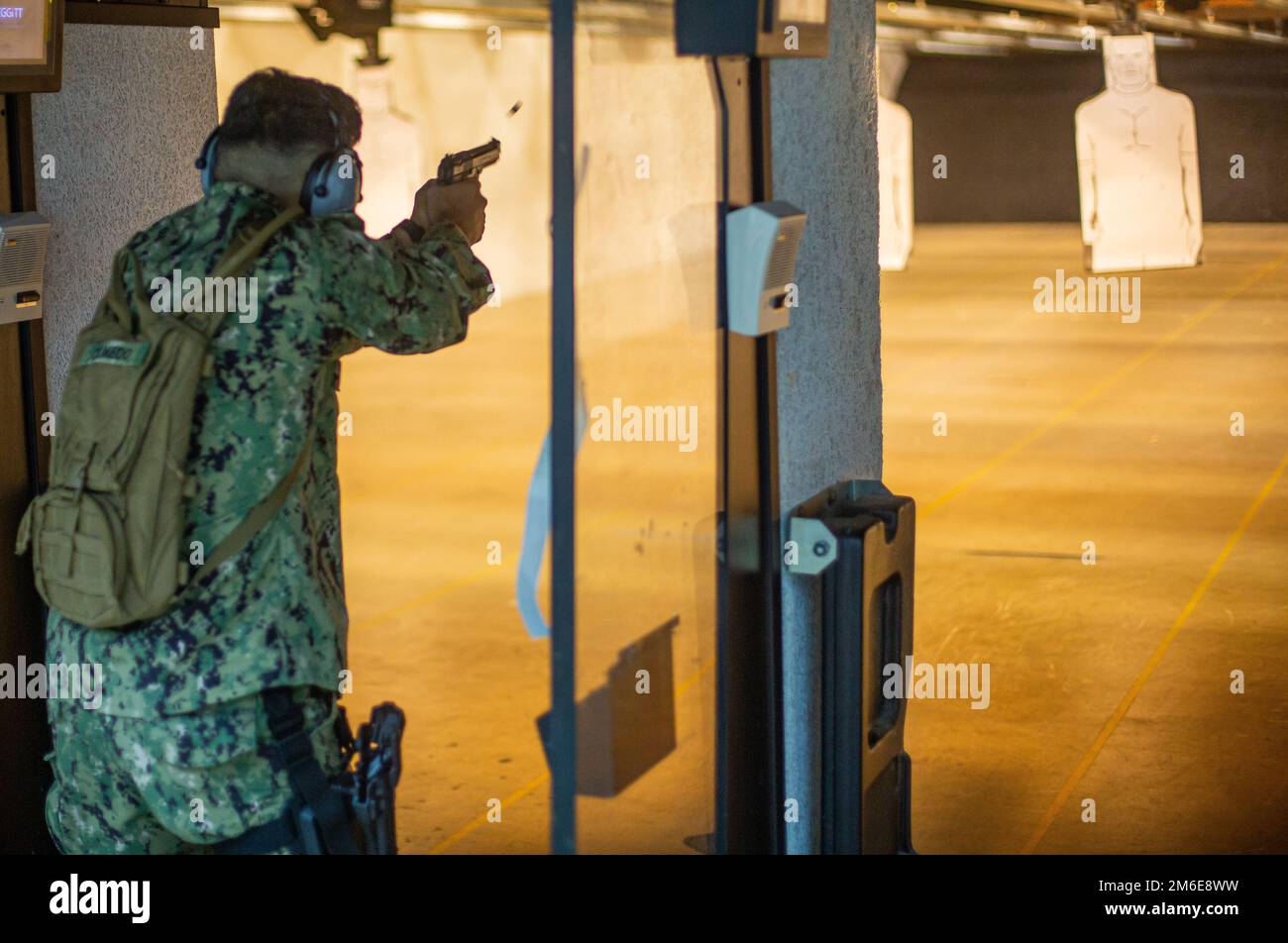 NAVAL SUPPORT ACTIVITY, Bahrain (April 26, 2022) Sailors assigned to