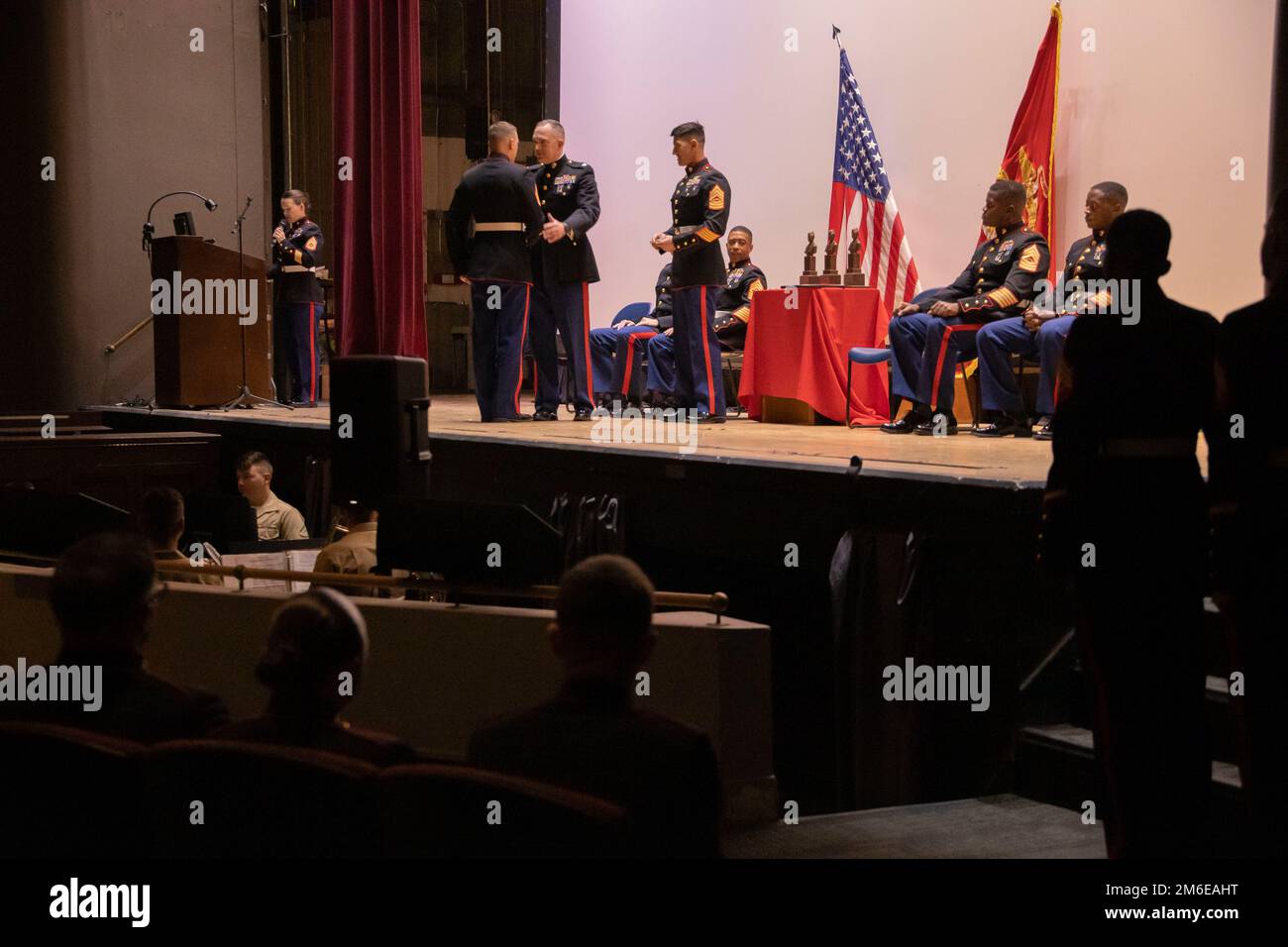 U.S. Marine Corps Col. James B. Conway, the commanding officer of 12th