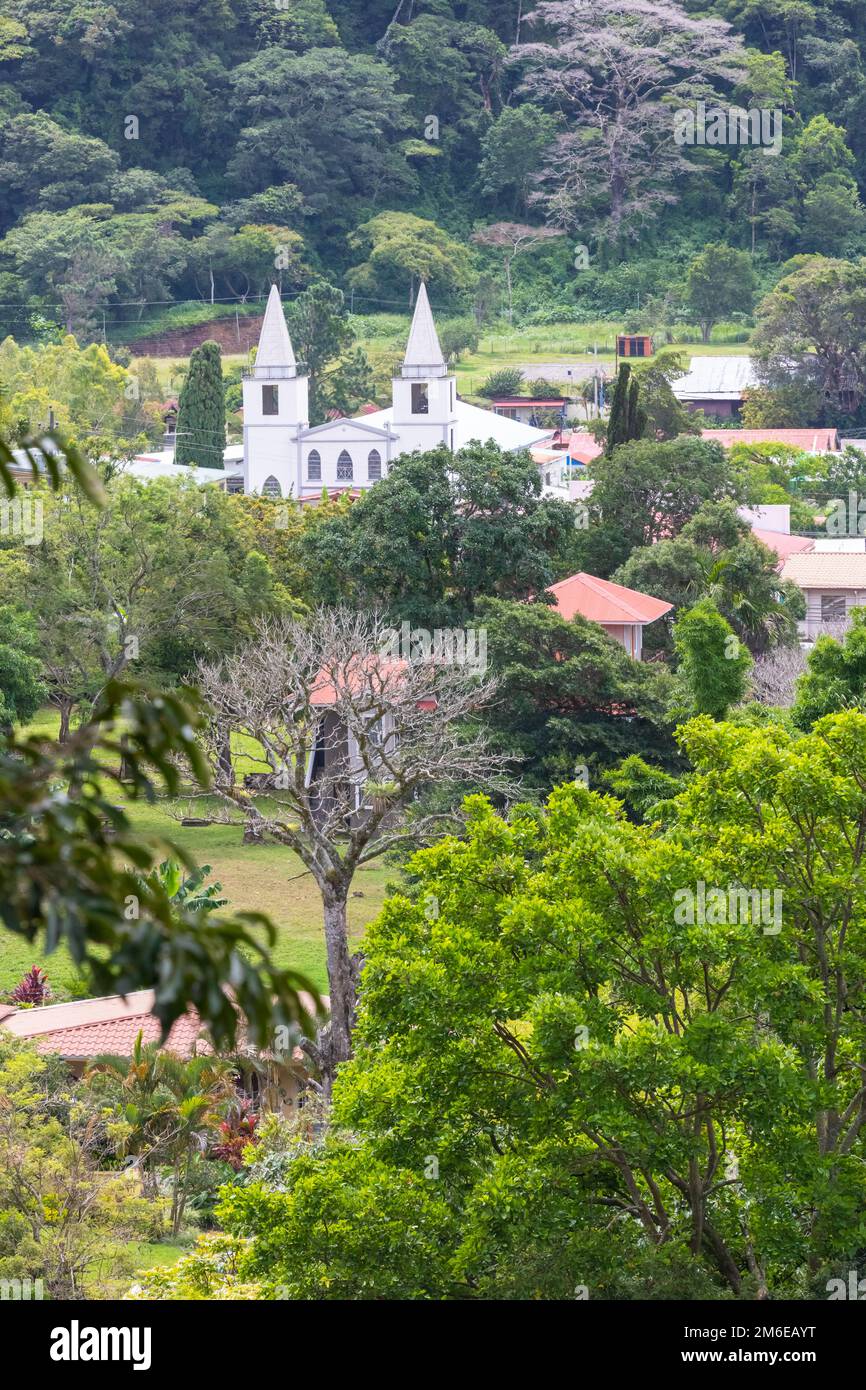 Panama Boquete San Juan Bautista Church Stock Photo Alamy