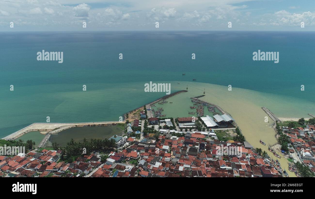 Pasongsongan Port, Sumenep Indonesia Stock Photo