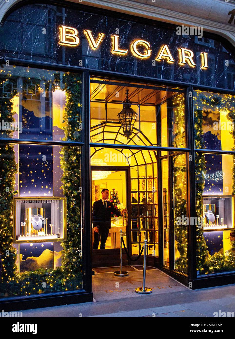 bulgari shop on sloane street london Stock Photo - Alamy