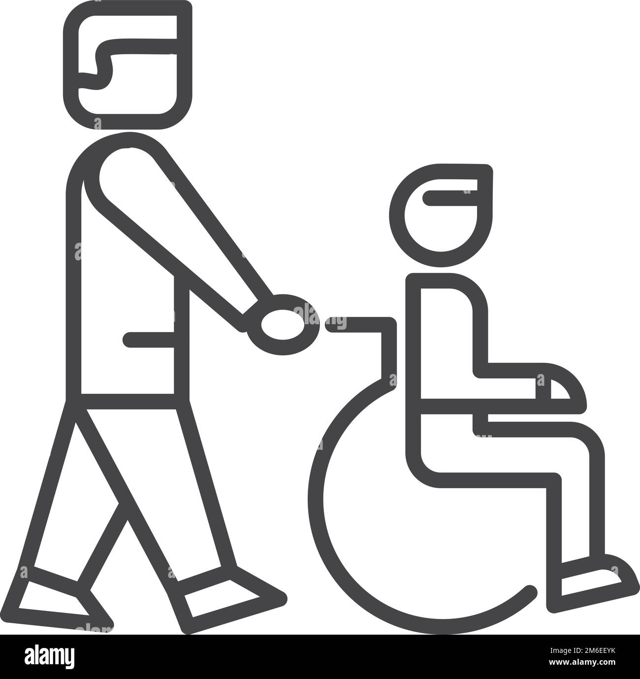 Disabled wheelchair Black and White Stock Photos & Images Alamy