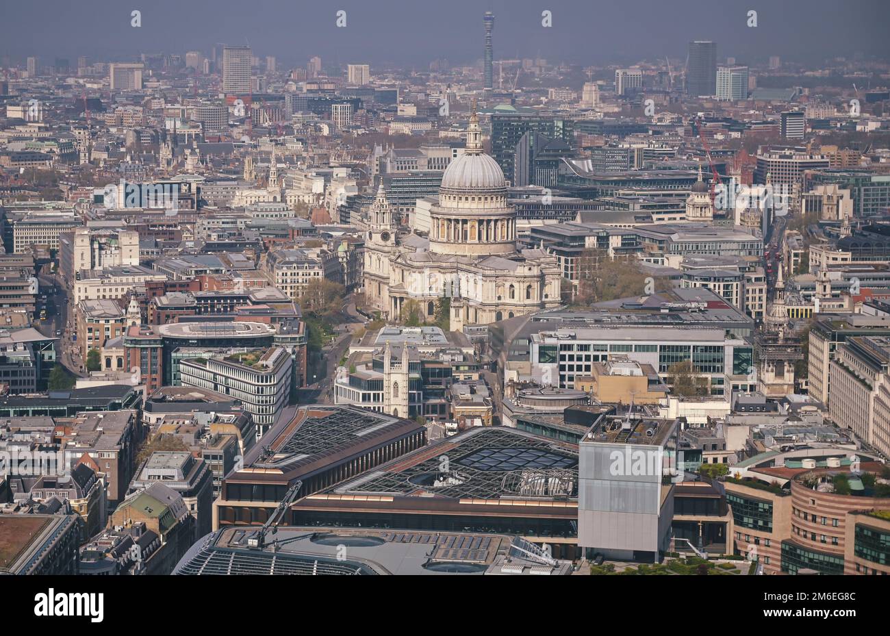 London city island aerial hi-res stock photography and images - Alamy
