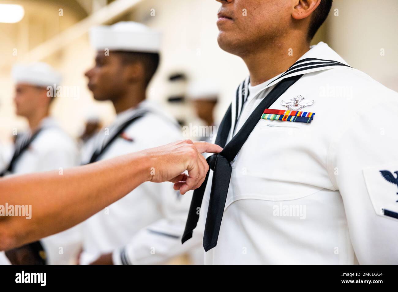 A U.S. Navy Sailor with 21st Dental Company, 3rd Dental Battalion, has