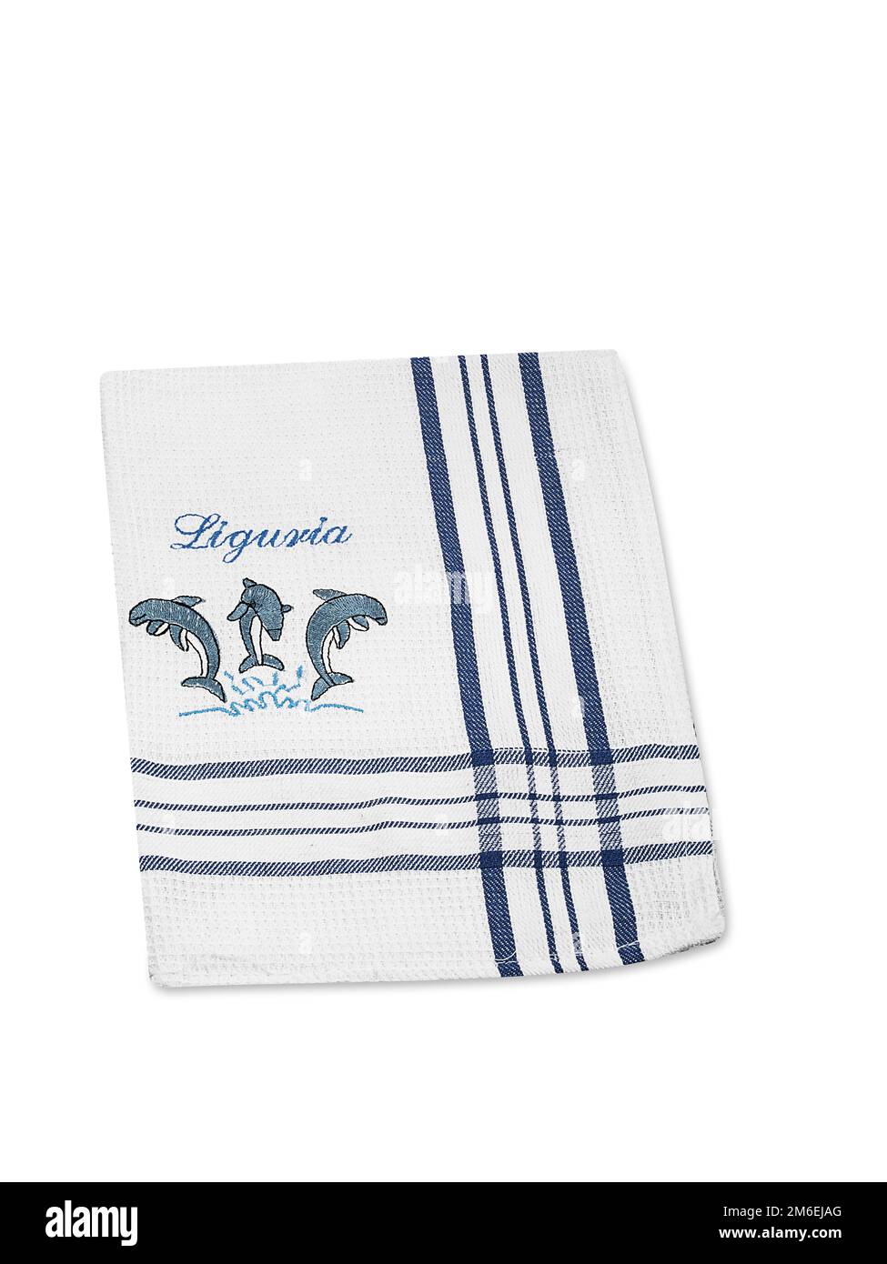 Fabric towel hanging on Cut Out