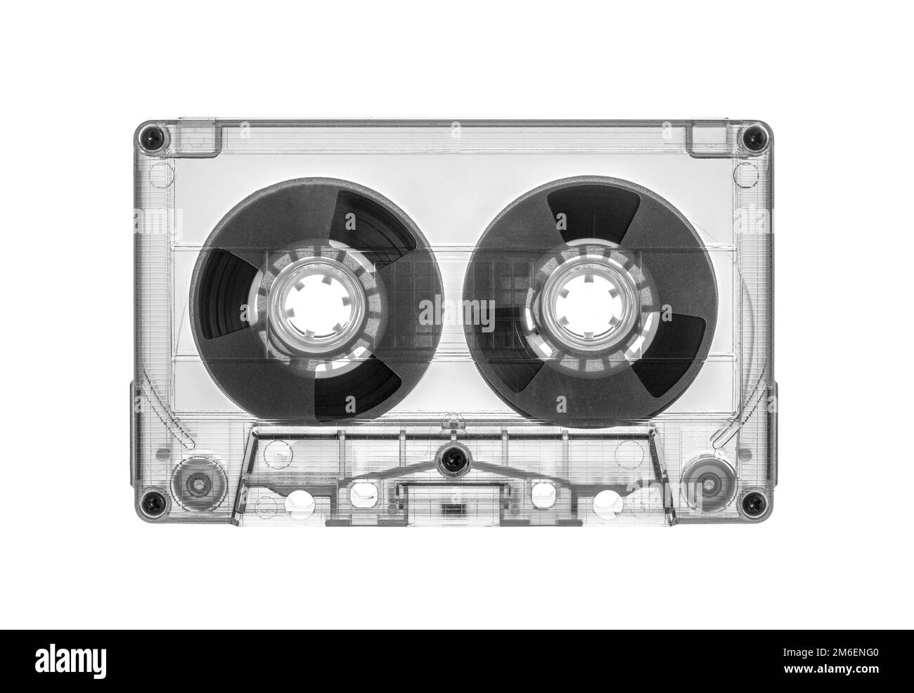 reel 2 reel cassette isolated on white background Stock Photo - Alamy