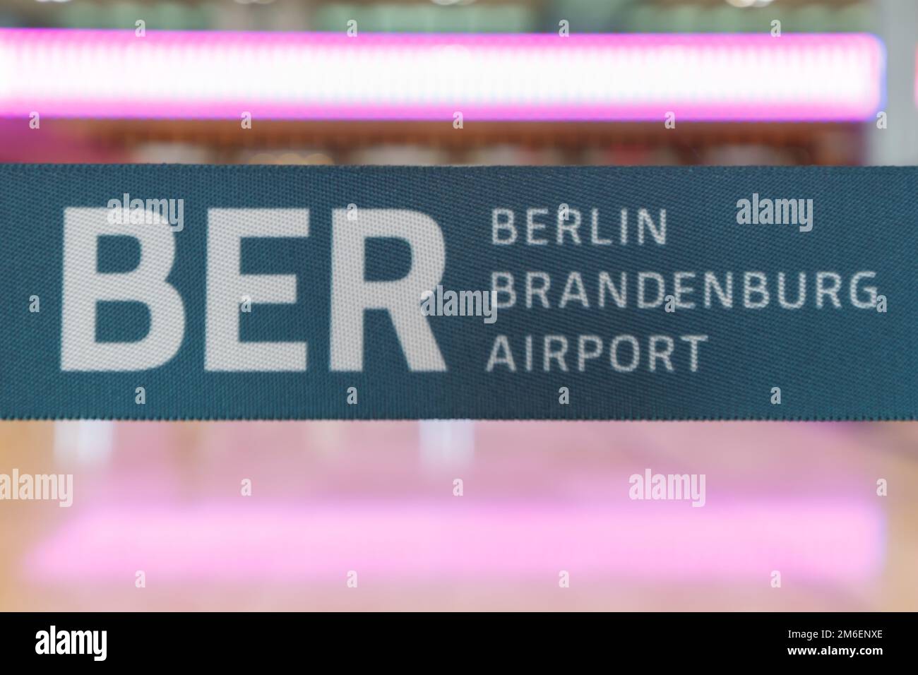 Flughafen Berlin Brandenburg BER Willy Brandt Airport Stock Photo