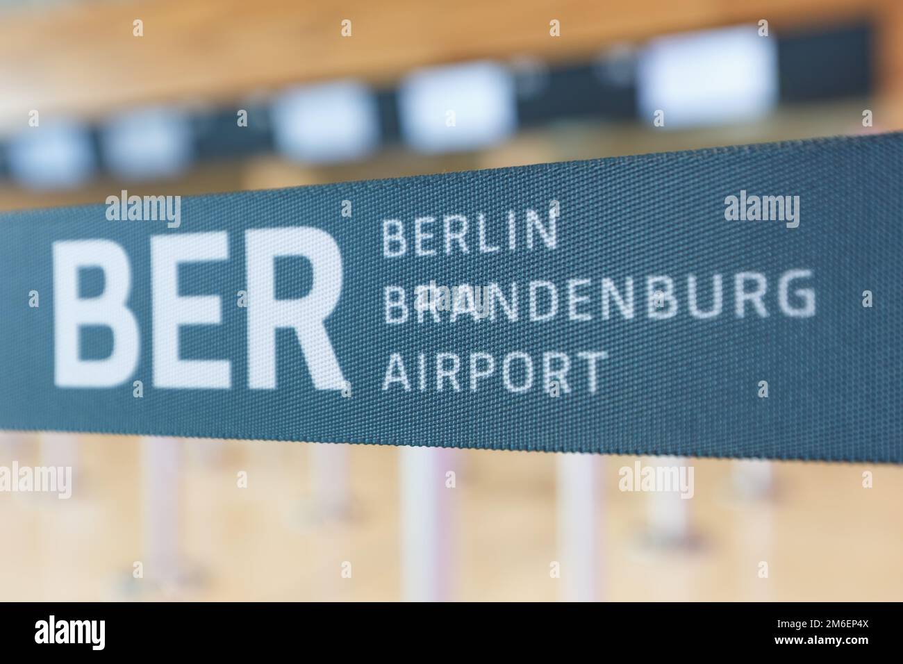 Flughafen Berlin Brandenburg BER Willy Brandt Airport Stock Photo