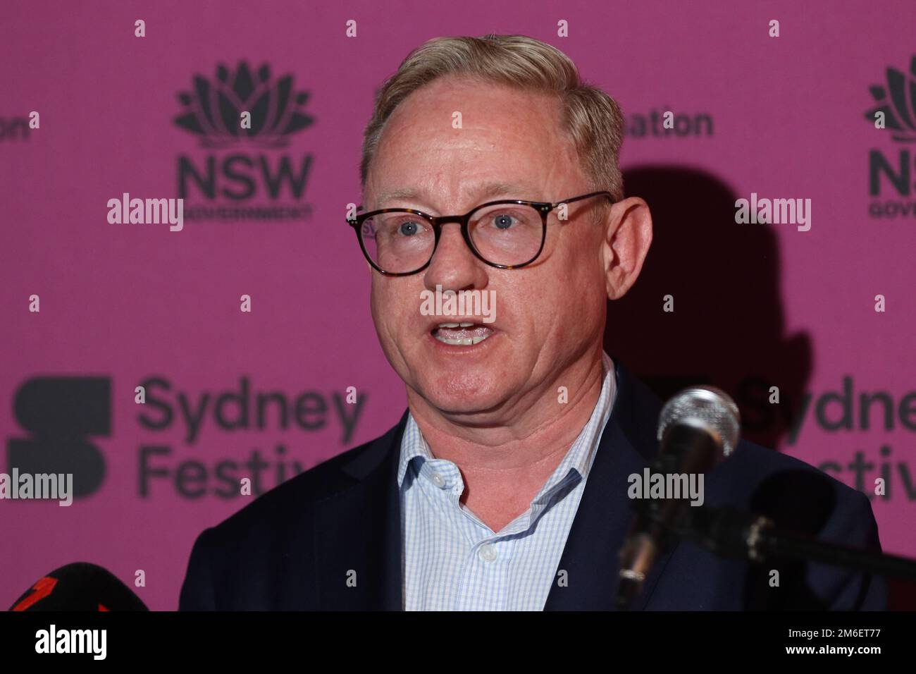 Sydney, Australia. 4th January 2023. Sydney Festival launch media call