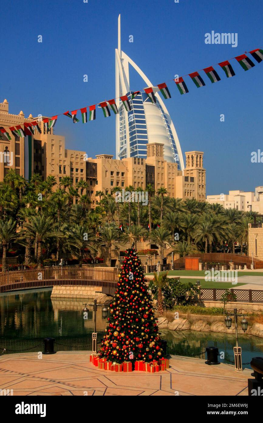 The Burj Al Arab Hotel, Dubai Stock Photo