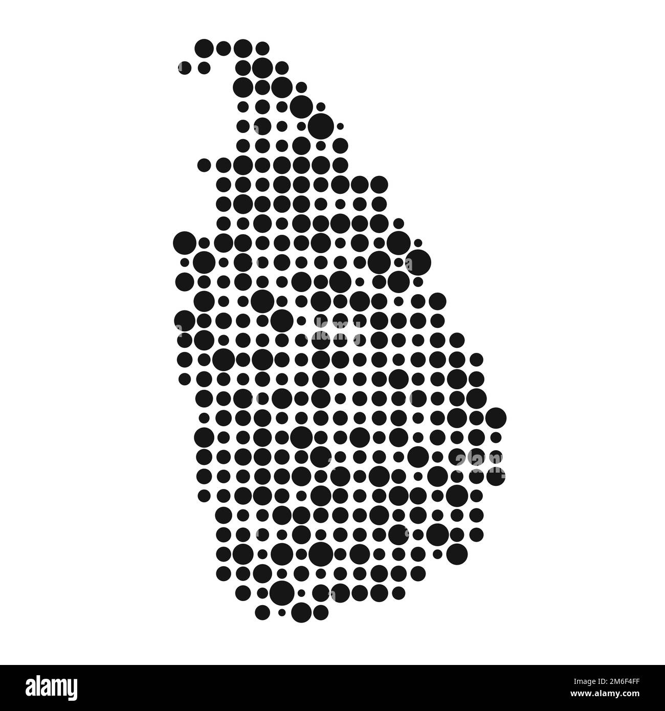 Sri lanka map Black and White Stock Photos & Images Alamy