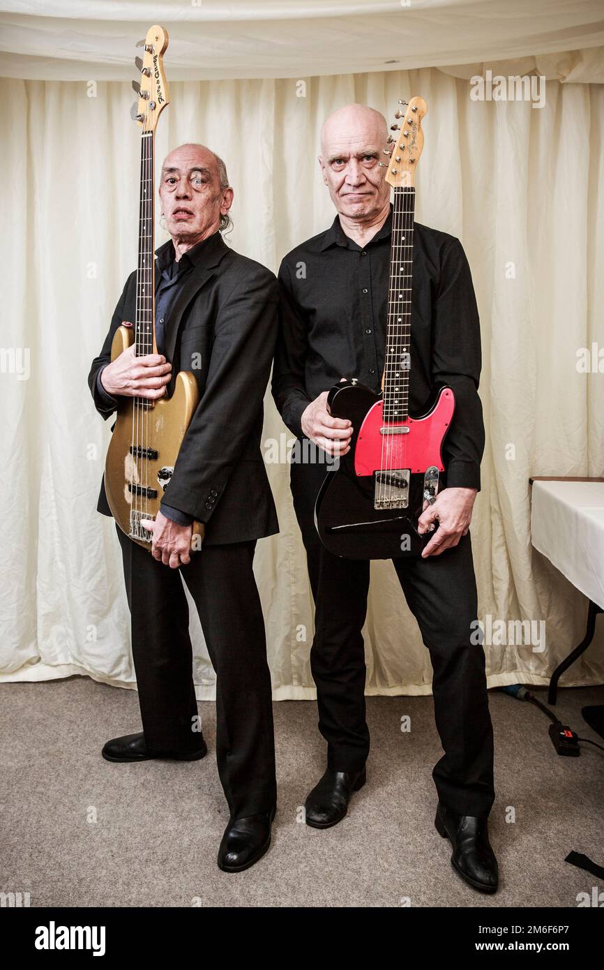 Wilko Johnson and Norman WattRoy at Rock Against Cancer festival