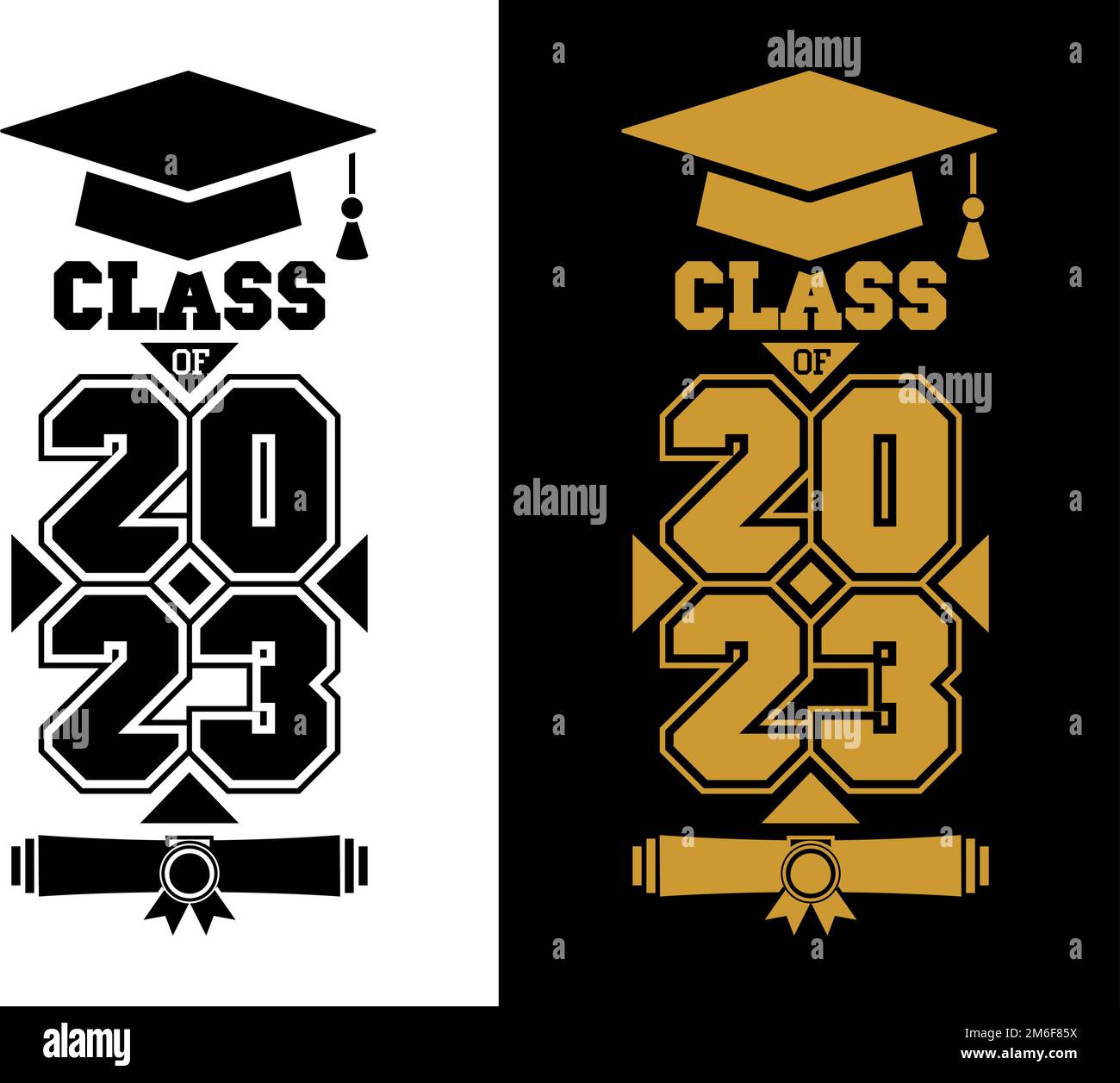 2023 graduate Stock Vector Images Alamy