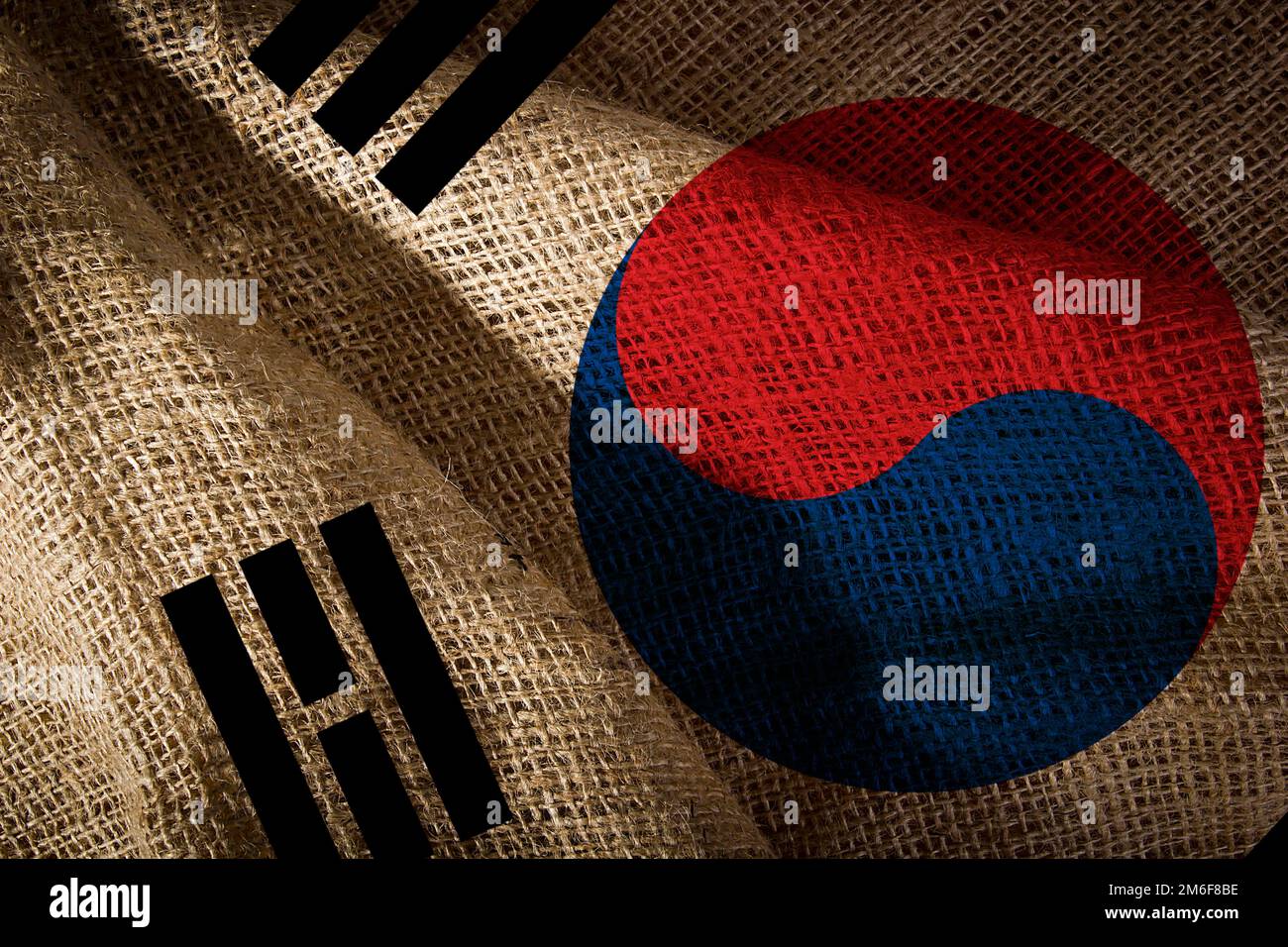 State flag of South Korea Stock Photo Alamy