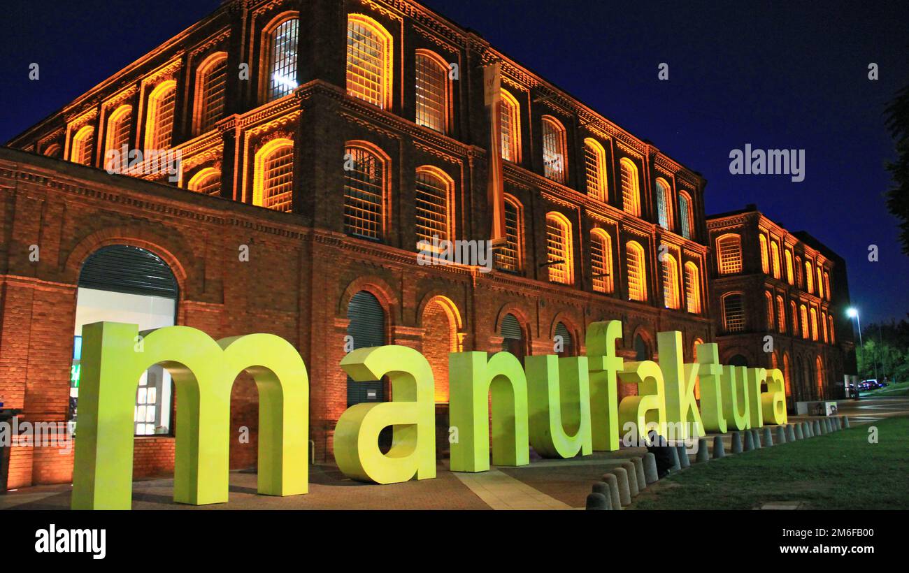 Manufaktura arts centre, shopping mall, and leisure complex in Lodz