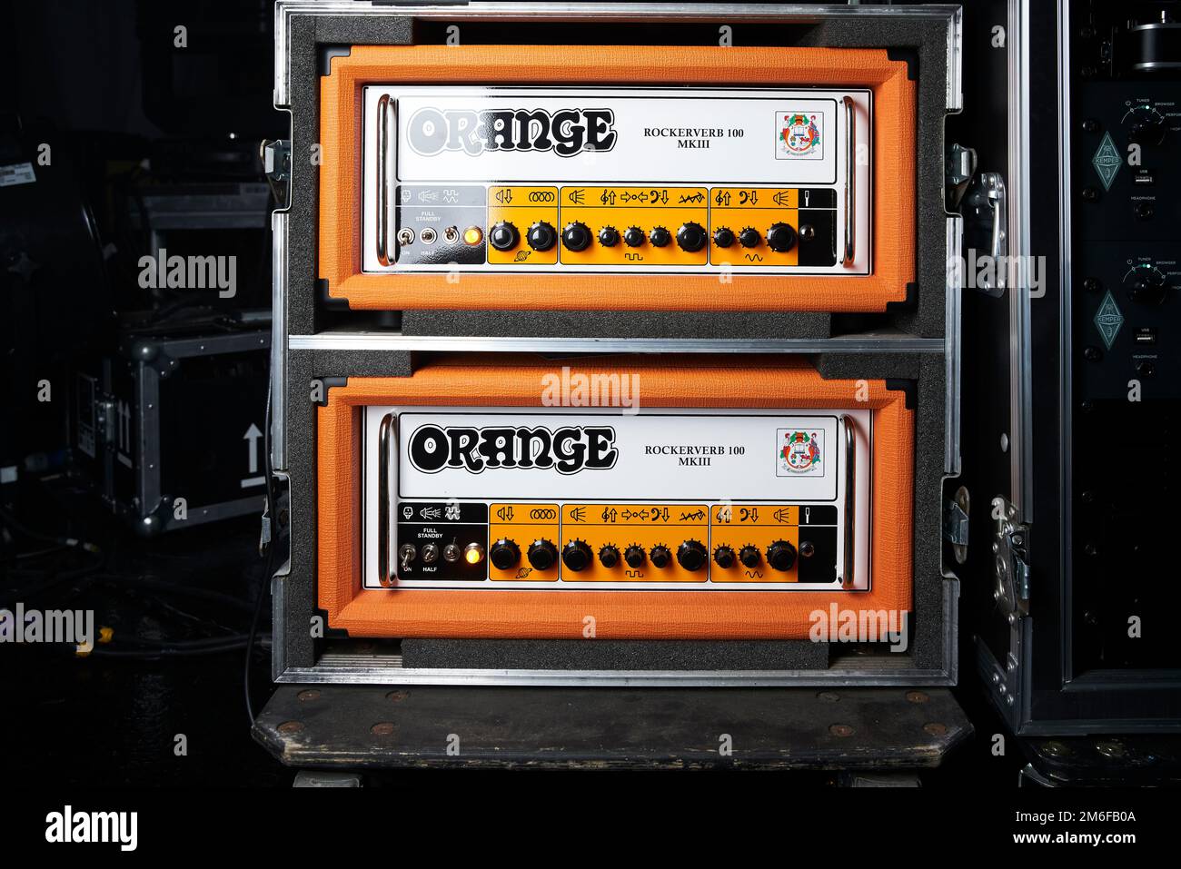 Orange rockerverb 100 mkiii amplifier head hi-res stock photography and ...