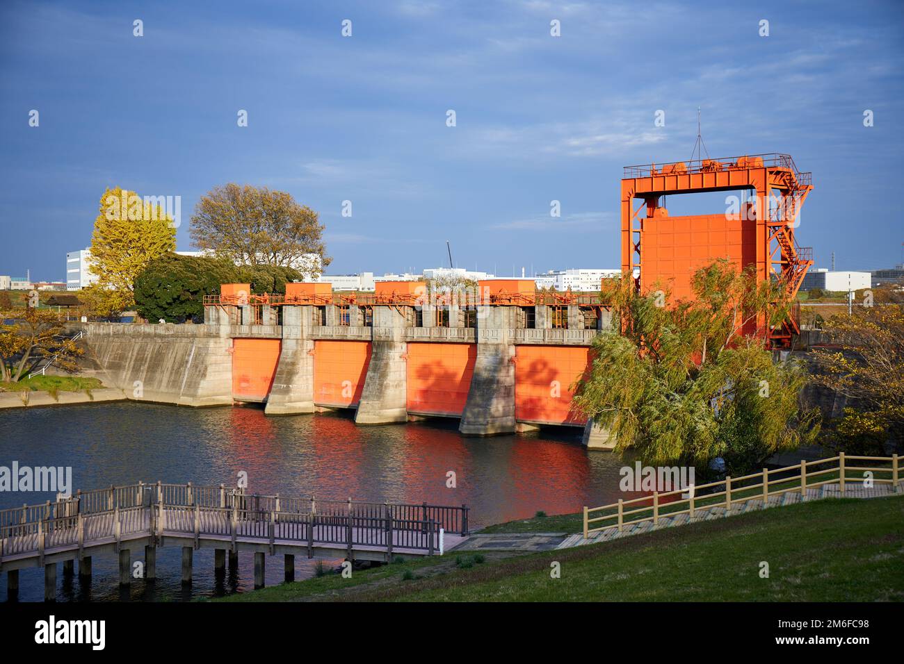 Old Iwabuchi Watergate; Kita, Tokyo, Japan Stock Photo Alamy