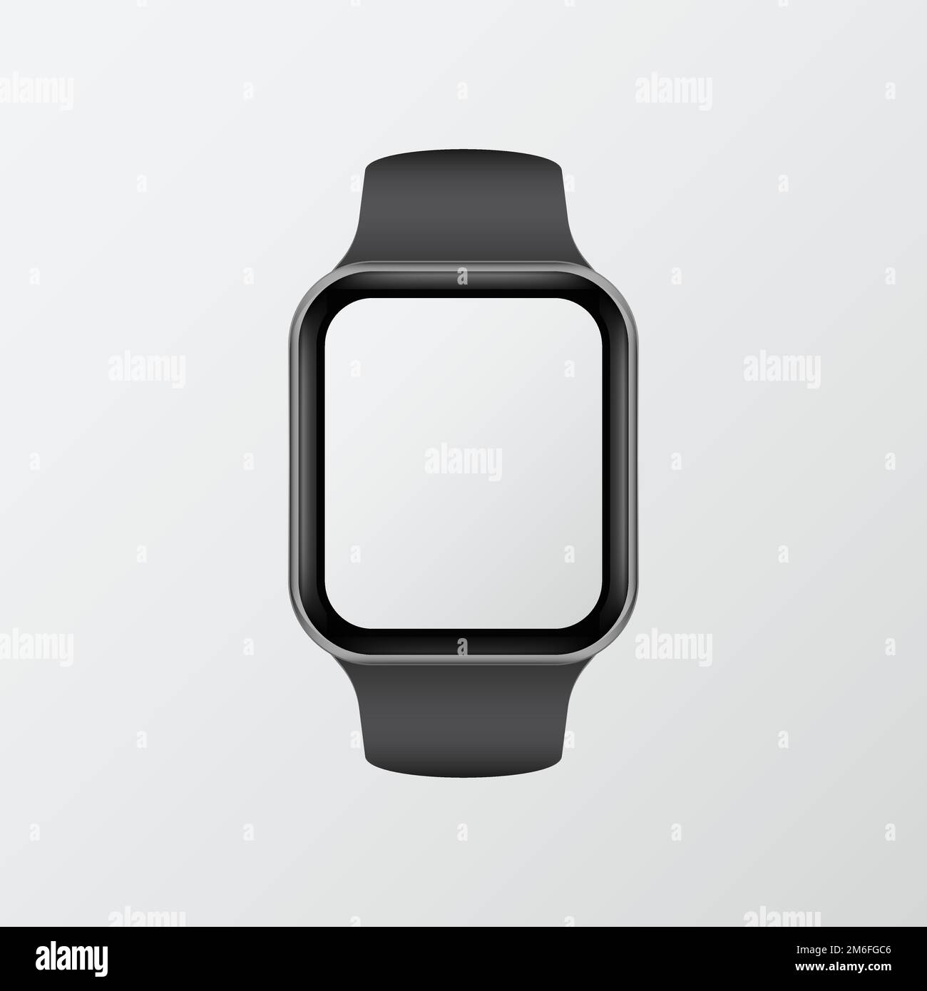 Digital smart watch screen mockup Stock Vector Image & Art Alamy
