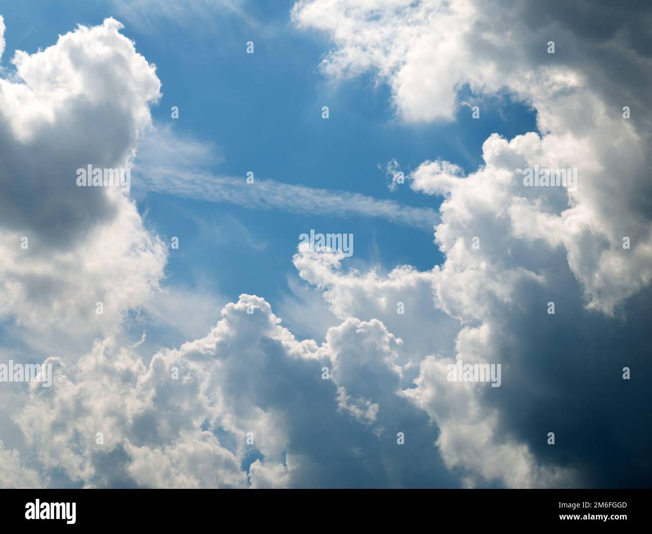 Dramatic sky with stormy clouds Stock Photo - Alamy