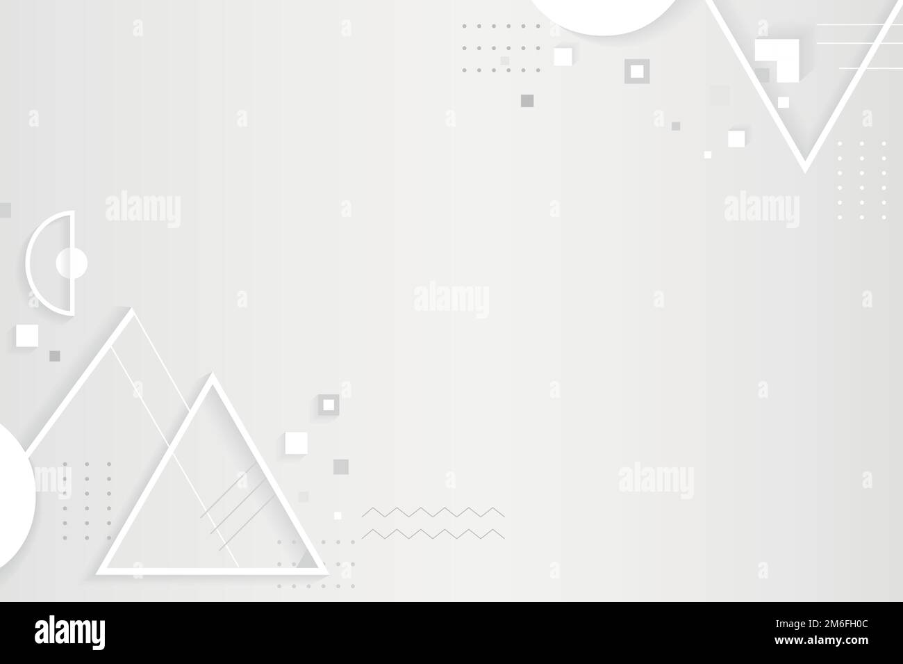 White abstract geometric background vector Stock Vector Image & Art Alamy