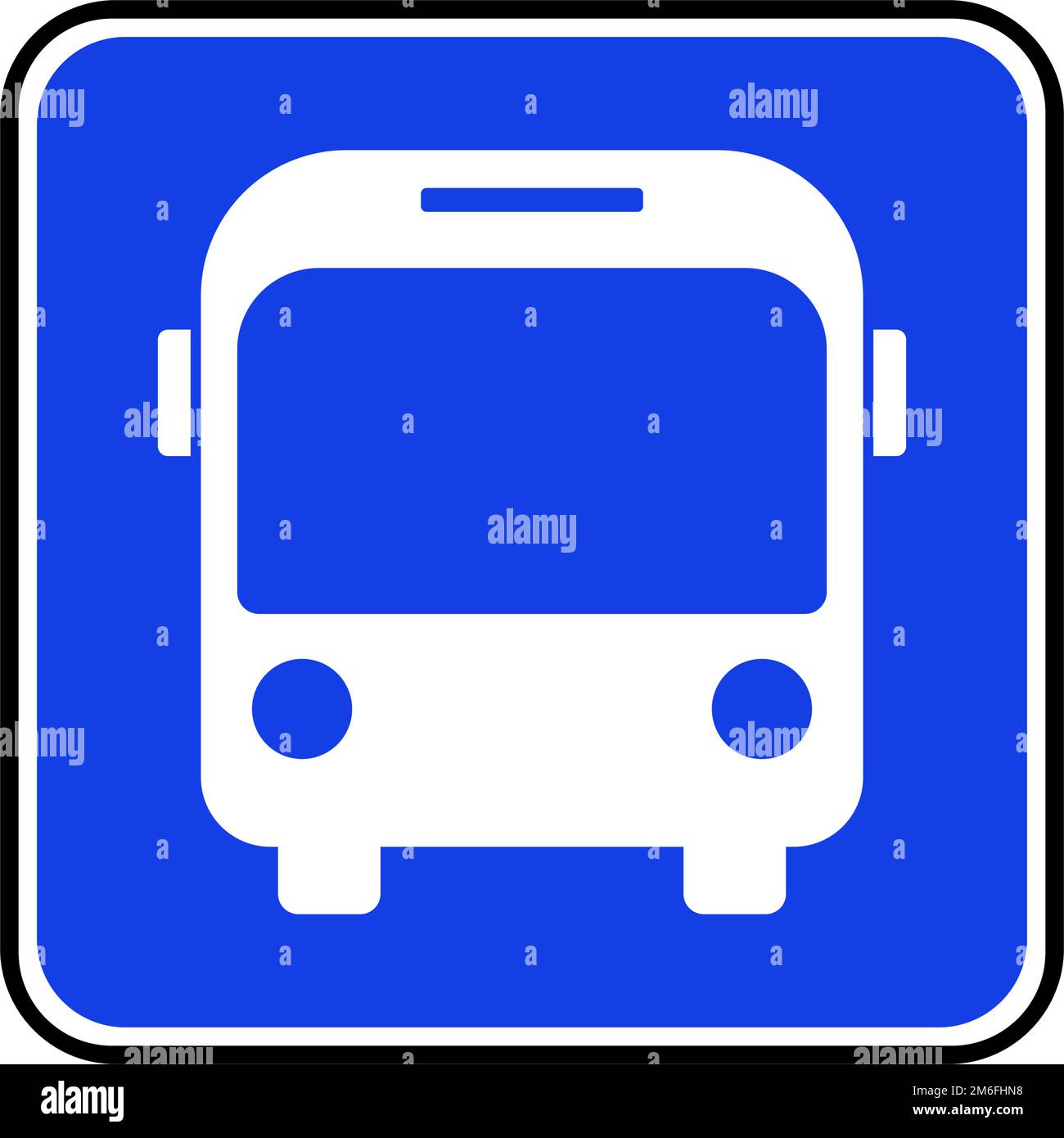 Bus stop Stock Vector Images Alamy