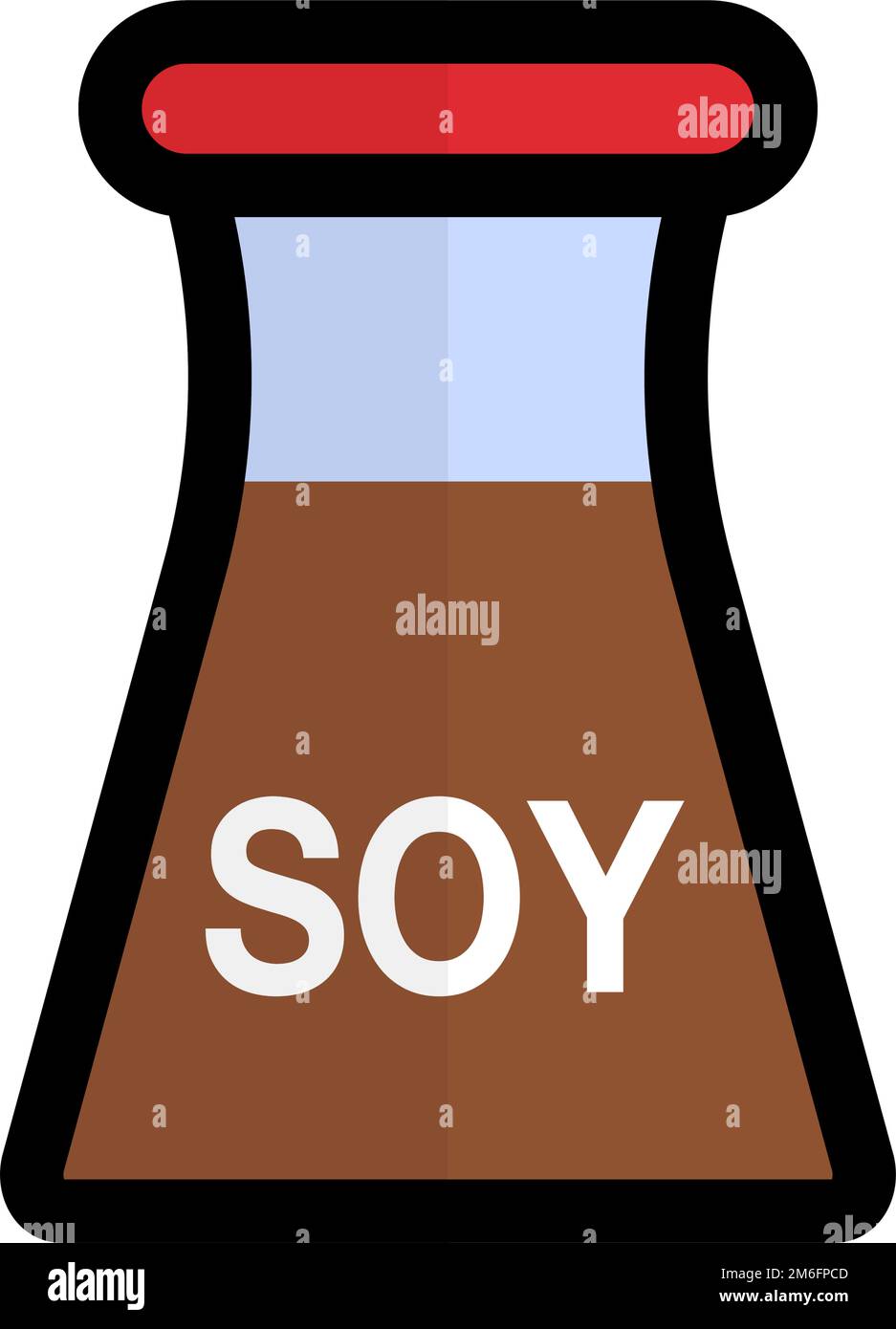 Soy Sauce Icon. Seasoning. Editable vector Stock Vector Image & Art Alamy