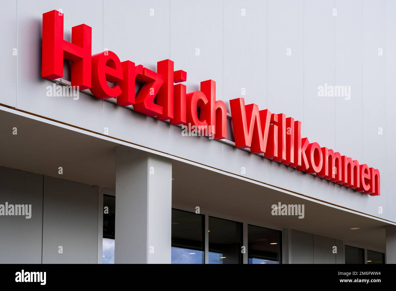 Bau & Garten Markt der Baywa in Schwabmünchen Stock Photo Alamy