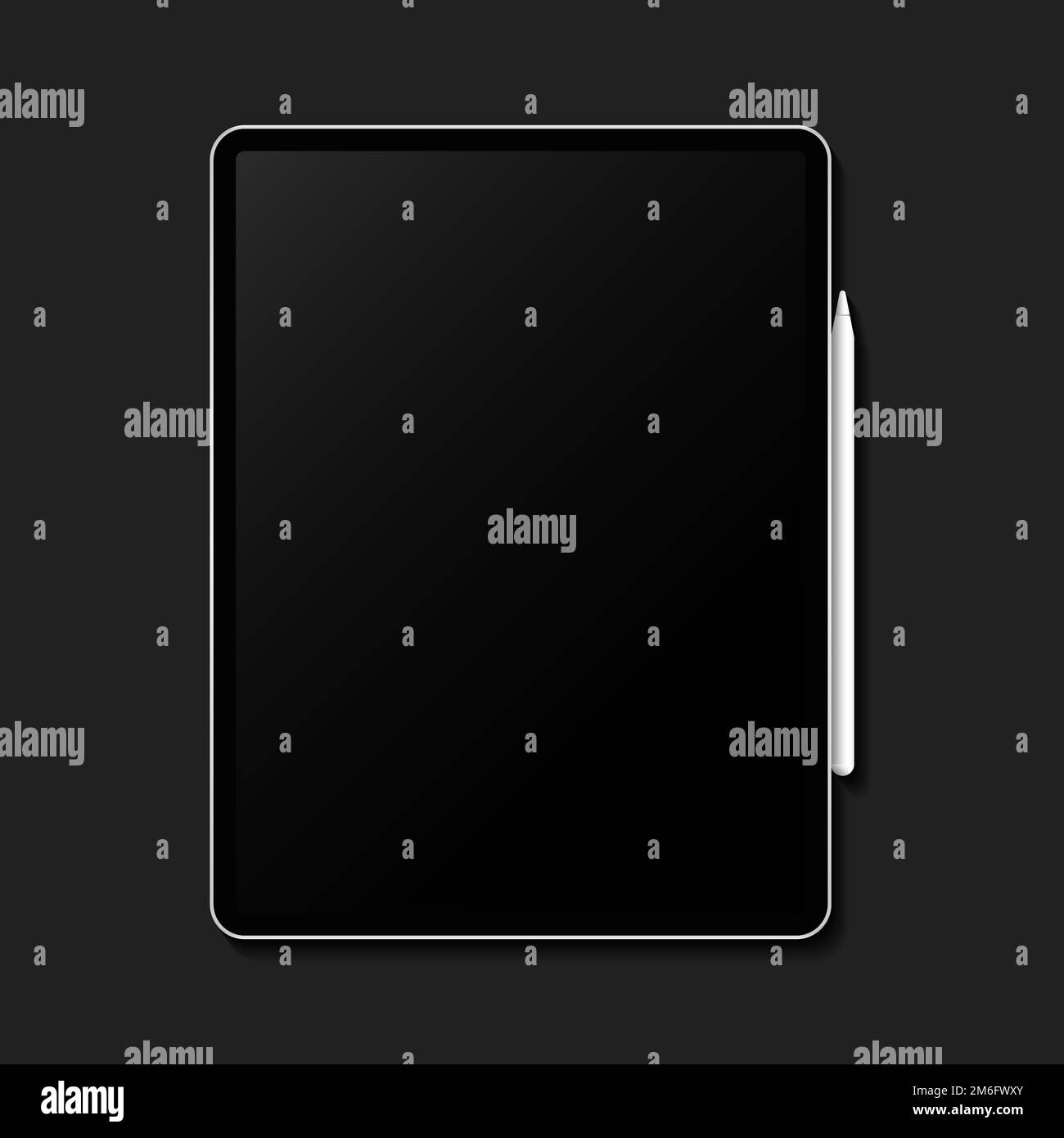 Digital modern tablet screen mockup Stock Vector Image & Art Alamy