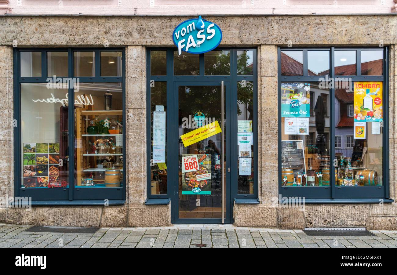Branch of the company Vom Fass in Kempten Stock Photo