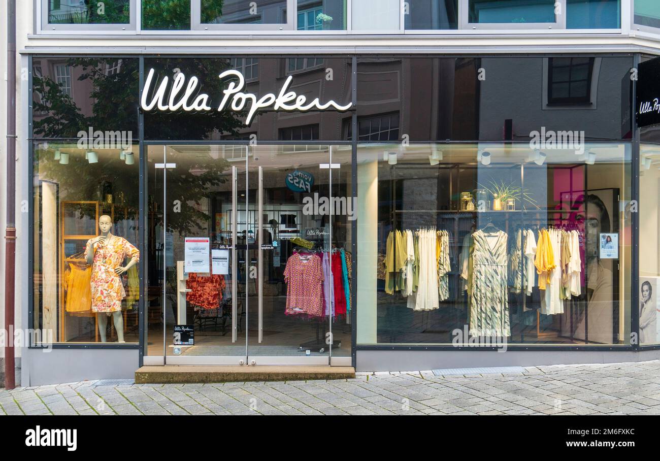 Branch of the company Ulla Popken in Kempten Stock Photo - Alamy